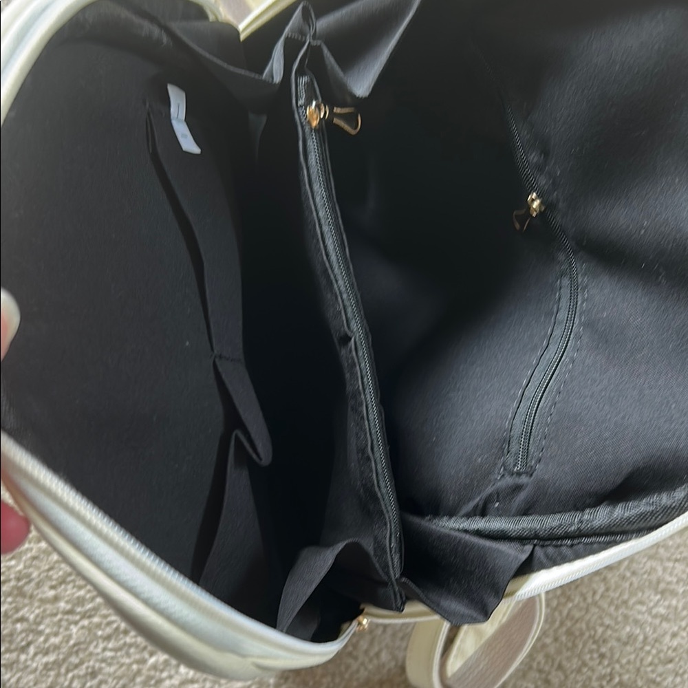 Nevenka Cream Backpack Purse - Picture 3 of 3